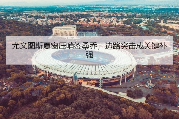 尤文图斯夏窗压哨签桑乔，边路突击成关键补强